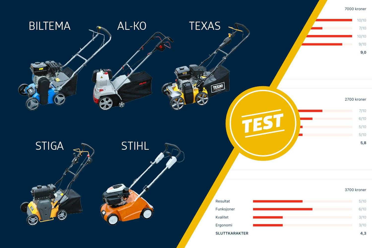Vertikalskjærer bensin Vertikalskjærer bensin